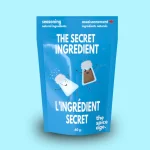 The Spice Age The Secret Ingredient sachet on a blue background