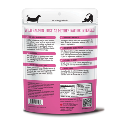 Wild Salmon Dehydrated Pet Treats – Omega-3 Rich, Single Ingredient (85g) | The Granville Island Pet Treatery - Image 2