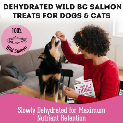 Wild Salmon Dehydrated Pet Treats – Omega-3 Rich, Single Ingredient (85g) | The Granville Island Pet Treatery - Image 4