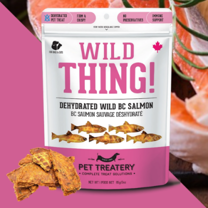 Wild Salmon Dehydrated Pet Treats – Omega-3 Rich, Single Ingredient (85g) | The Granville Island Pet Treatery - Image 8