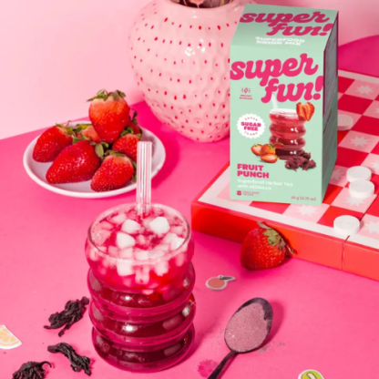 Tealish Superfun! Fruit Punch Superfood Iced Tea