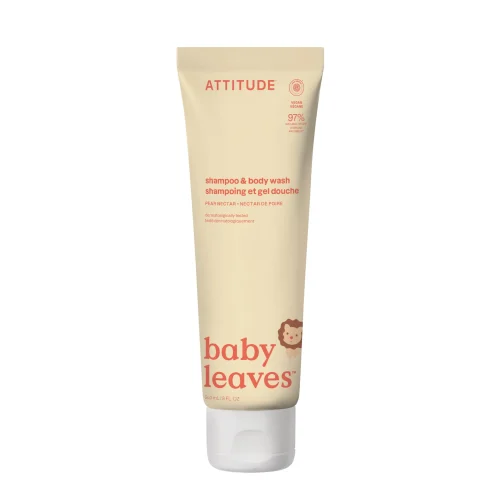 ATTITUDE Baby Shampoo and Body Wash 2-in-1 bottle