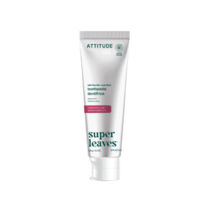 Super leaves™ Adult Toothpaste with Fluoride – Spearmint (4.2 oz)