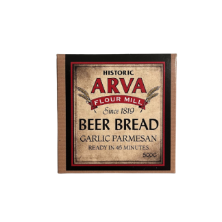 Arva Beer Bread Garlic Parmesan