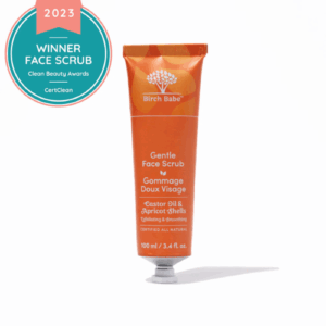 Birch Babe Gentle Face Scrub – Natural Exfoliator with Apricot Shells & Rosehip Oil