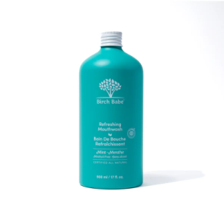 Birch Babe Refreshing Mouthwash – Alcohol-Free, Botanical Freshness for the Whole Family
