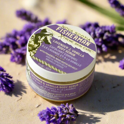 Nova Scotia Fisherman Lavender & Vanilla Body Scrub - Image 2