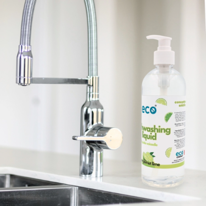 Eco Company Dishwashing Liquid – Bergamot Lime (500ml), Plant-Based & Biodegradable - Image 2
