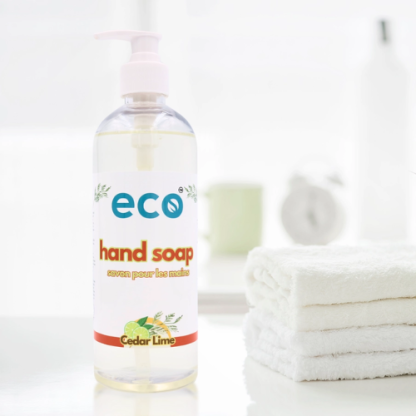 Eco Company Hand Soap – Cedar Lime (500ml), Fresh, Gentle & Naturally Effective - Image 3