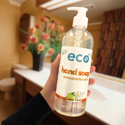 Eco Company Hand Soap – Cedar Lime (500ml), Fresh, Gentle & Naturally Effective - Image 2