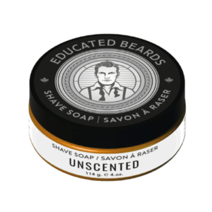 Educated Beards Unscented Shave Soap