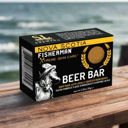 Nova Scotia Fisherman Beer Bar Soap – All-Natural Body, Face & Hair Bar | Fresh Spice Scent - Image 3