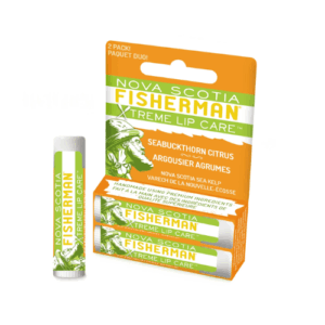 Nova Scotia Fisherman Lip Balm – Seabuckthorn Citrus 2-Pack
