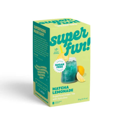 Superfun! Matcha Lemonade Superfood Iced Tea
