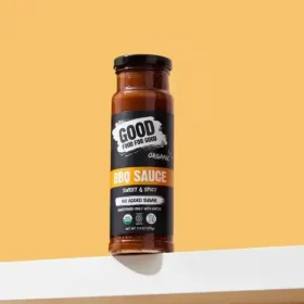 Good Food For Good Organic Sweet & Spicy BBQ Sauce