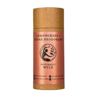 Lemongrass + Cedar All-Natural Deodorant by Naturally Wyld