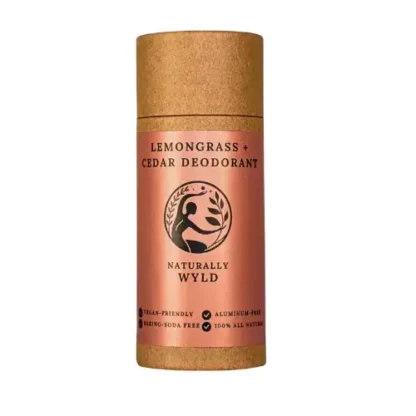 Lemongrass + Cedar All-Natural Deodorant by Naturally Wyld
