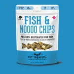 Cod Skin Dehydrated Pet Treats: High-Protein & Low-Calorie