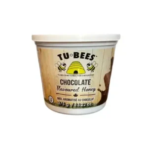 Tu-Bees Gourmet Honey Tub – Chocolate (375g)