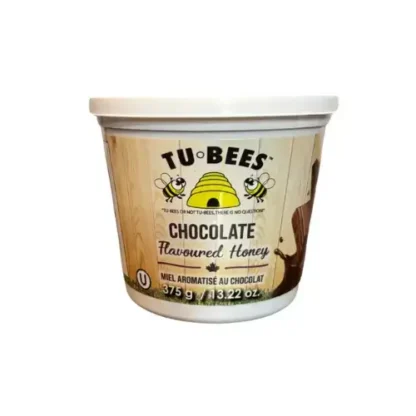 Tu-Bees Gourmet Honey Tub – Chocolate (375g)