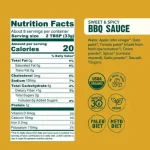 Good Food For Good Organic Sweet &amp; Spicy BBQ Sauce - Image 4