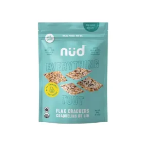 Keto 'Everything' Flax Crackers