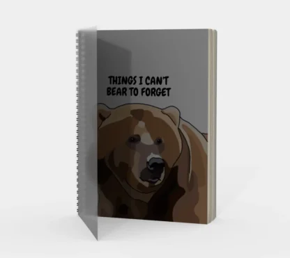 Things I Can't Bear to Forget Spiral Notebook