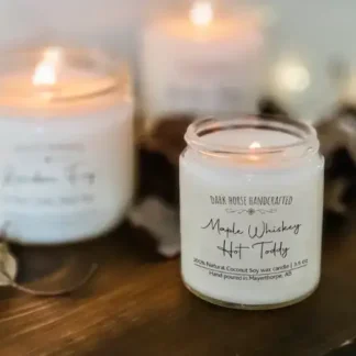 Maple Whiskey Hot Toddy – Warm Soy Candle