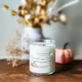 Creamy Pumpkin Caramel – Fall Soy Candle