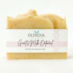 Handcrafted oatmeal soap with fresh goat milk by Old Soul