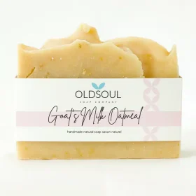 Handcrafted oatmeal soap with fresh goat milk by Old Soul
