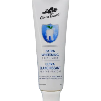 Green Beaver Naturapeutic Extra-Whitening Toothpaste – Fresh Mint (75 mL)