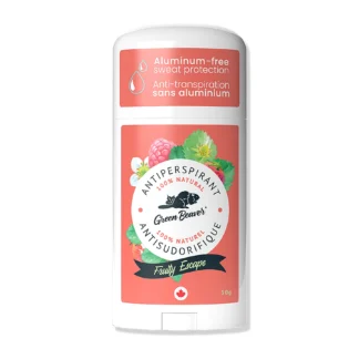 Green Beaver Aluminum-Free Antiperspirant – Fruity Escape (50g)