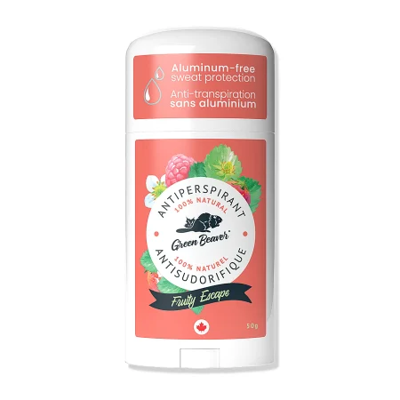 Green Beaver Aluminum-Free Antiperspirant – Fruity Escape (50g)