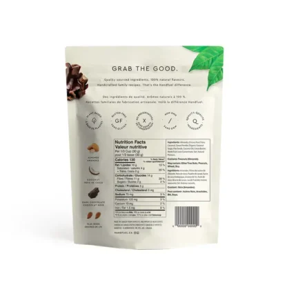 Handfuel Dark Chocolate Almond Clusters (150g) - Image 2