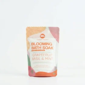 Handcrafted refreshing soak with grapefruit and mint by Happy Hippo