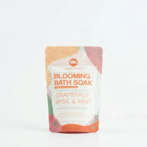 Handcrafted refreshing soak with grapefruit and mint by Happy Hippo