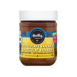 Healthy Crunch Chocolate Banana Seed Butter (340 g)