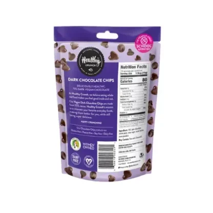 Healthy Crunch Vegan 70% Dark Chocolate Chips - Image 2