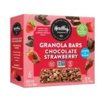 Healthy Crunch Strawberry Chocolate Granola Bars