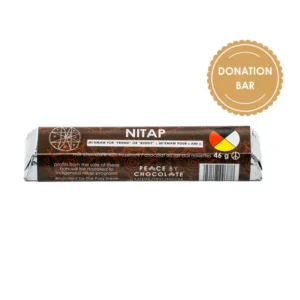 Peace by Chocolate Nitap Milk Chocolate with Hazelnuts Bar