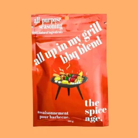 The Spice Age All Up in My Grill BBQ Seasoning pouch