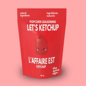 The Spice Age Ketchup Popcorn Topper pouch