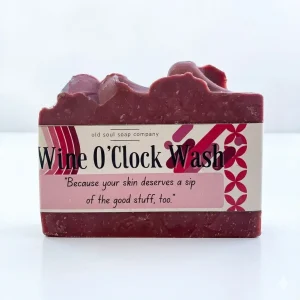 Wine O’Clock Wash Soap by Old Soul Soap Company.