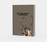 No Ifs, Ands or Bucks Spiral Notebook