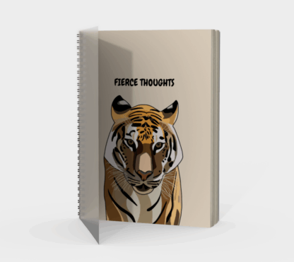 Fierce Thoughts Spiral Notebook - Image 3