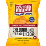 Covered Bridge Cheddar Crinkle Cut Chips