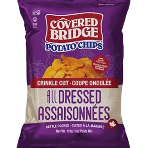 Covered Bridge All Dressed Crinkle Cut Chips