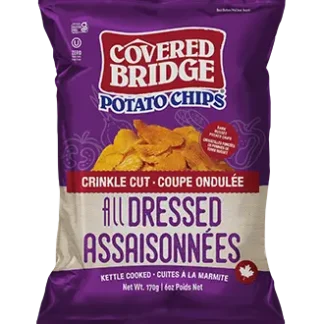 Covered Bridge All Dressed Crinkle Cut Chips