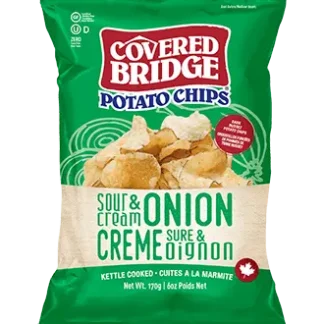 Covered Bridge Sour Cream & Onion Chips